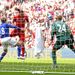 Carroll missed a sitter during the FA Cup semi-final against Everton...