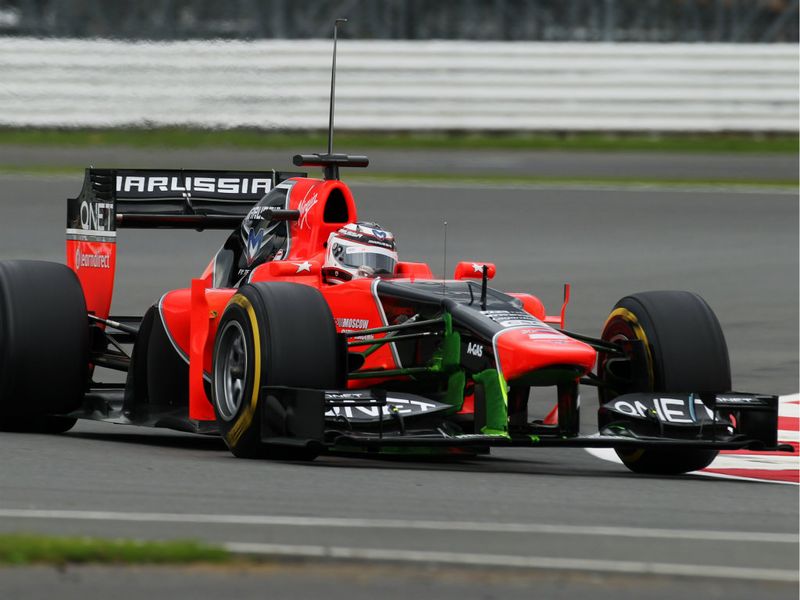 Drivers ran on the shorter International Circuit on Friday's final day