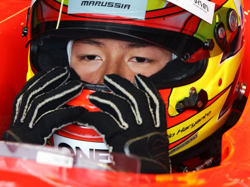 Indonesian Rio Haryanto then took over the MR-01 in the afternoon