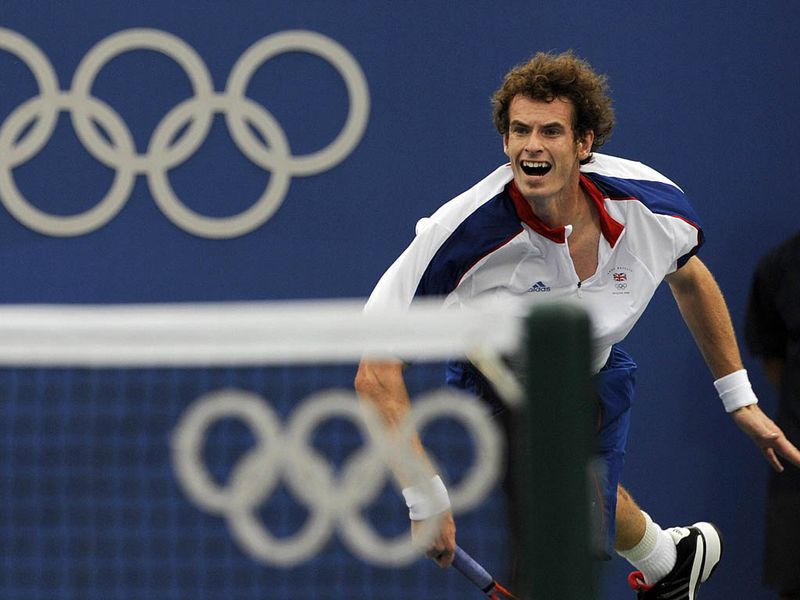 Success didn't follow the Scot to the Olympics in Beijing as Andy Murray lost to Lu Yen-Hsun of Chinese Taipei in the first round.