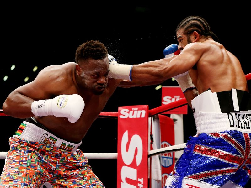 There was plenty of action in the fight as Chisora showed his power.