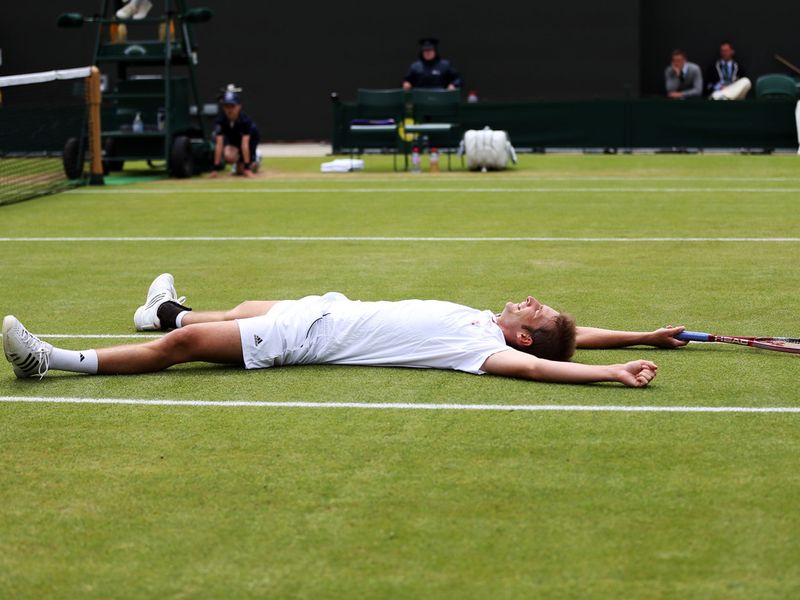 Another German into the last eight is Florian Mayer who beat Richard Gasquet.