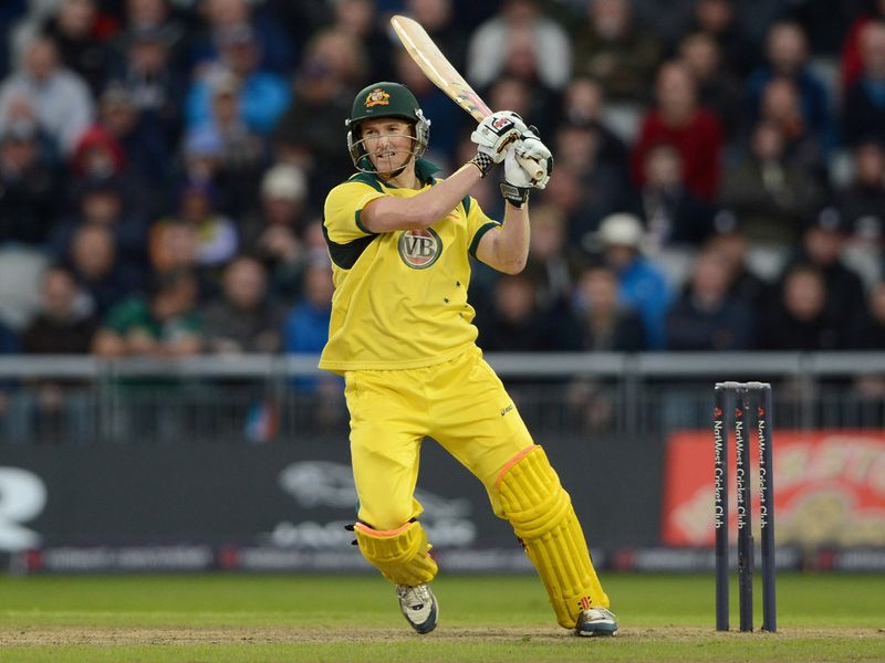 George Bailey hit 46 not out to make sure Australia posted a slightly respectable 145 for seven.