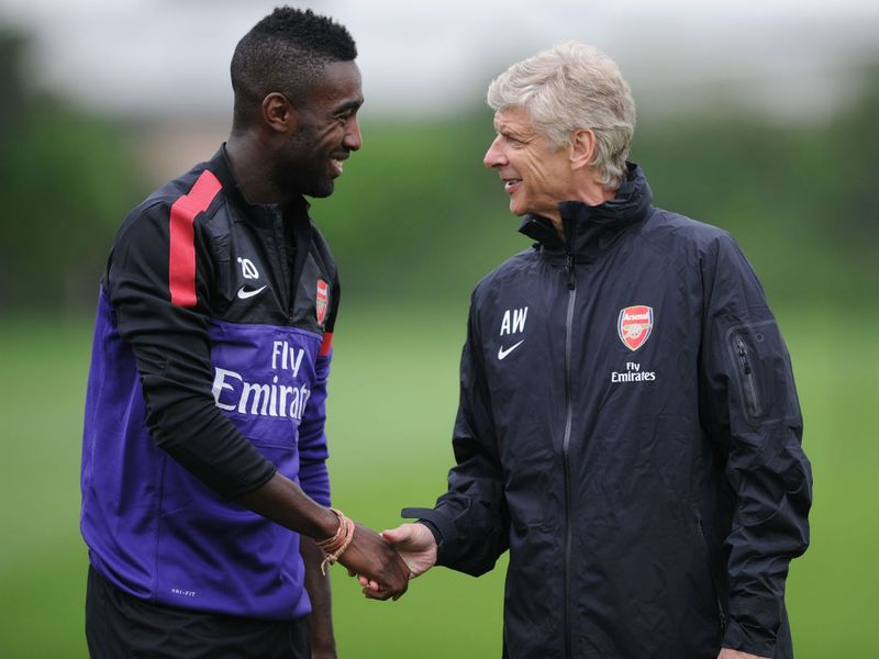 One of seveal players to have been linked with an exit from the club this summer, Swiss defender Johann Djourou receives a warm welcome.