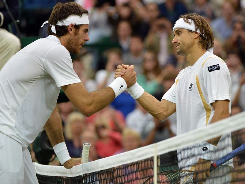 The Scot will play David Ferrer in the next round after he beat Juan Martin Del Potro.