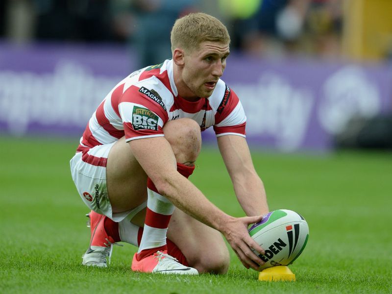 Wigan though had the last say in the half, with Ben Flower's converted try and a Sam Tomkins penalty giving Wigan a route back into the match at half-time.