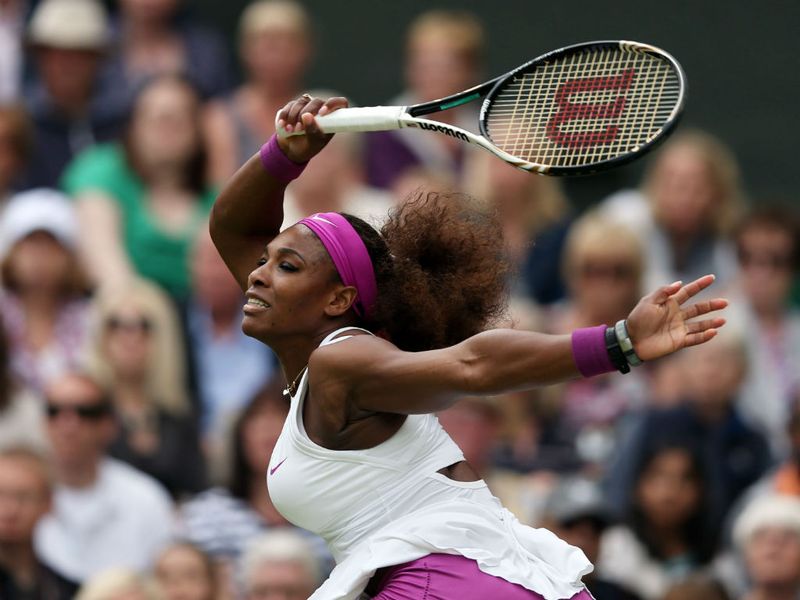 Williams takes the first set 6-1
