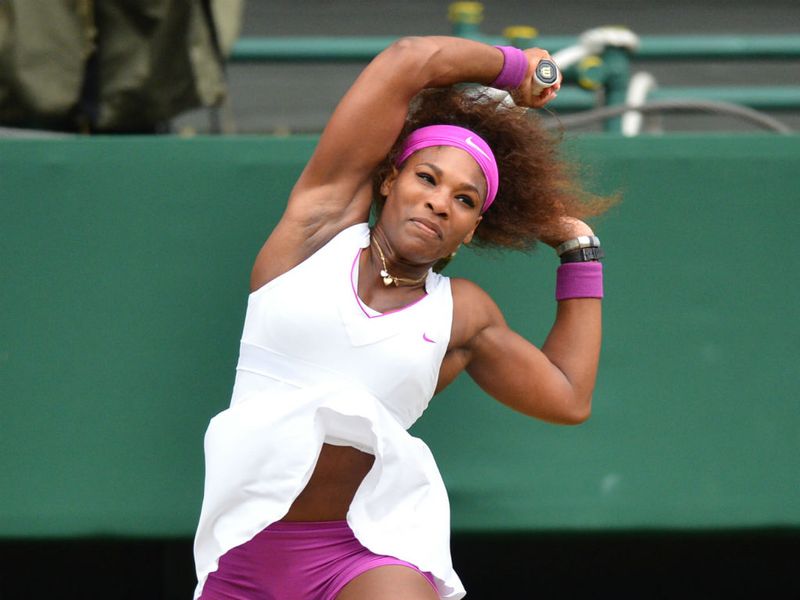 Williams fights her way back to 5-5 in the second set