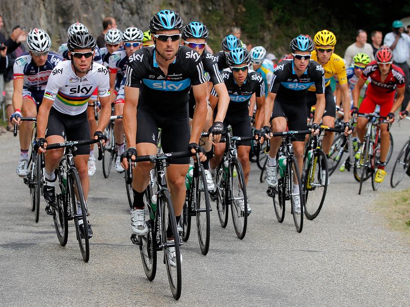 Team Sky produced another solid team display on stage 14