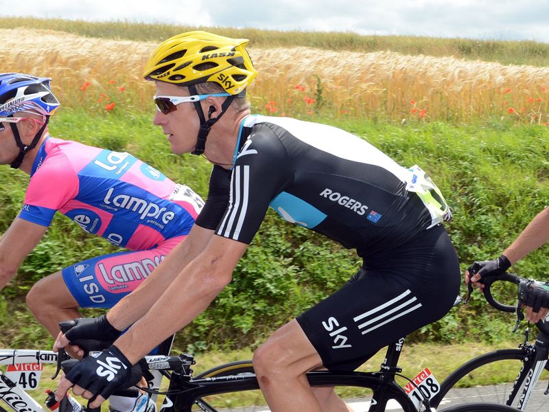 Michael Rogers is getting better every day after his tumble on Tuesday...