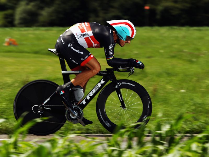 ...which was eventually beaten by Fabian Cancellara...