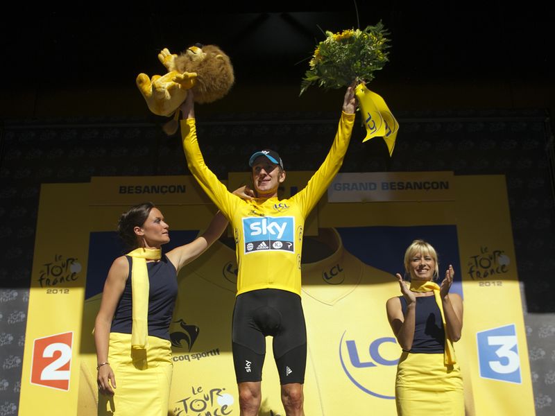 ...and added another yellow jersey to his growing collection