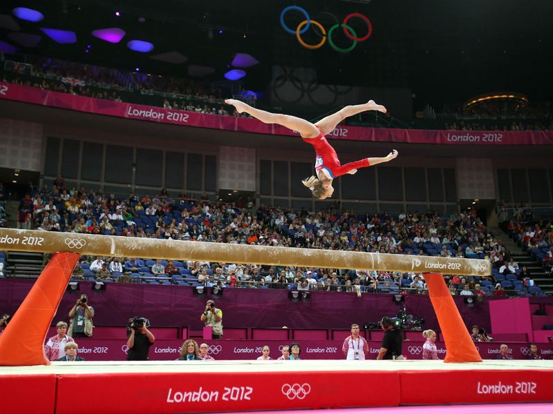 Komova was imperious across all the aparatus