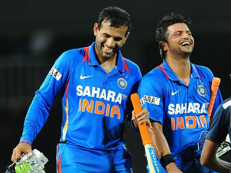Irfan Pathan and Suresh Raina carried India to a five-wicket win.