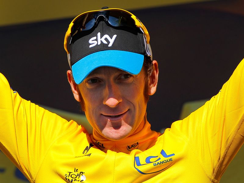 It all meant a smiling Wiggins stays in yellow, 2:05 ahead of team-mate Chris Froome