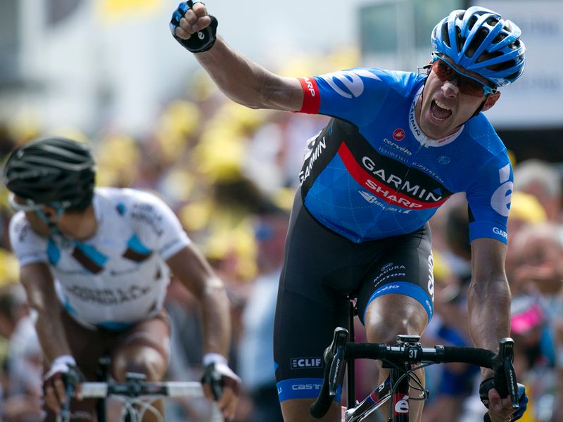 ...And it was the British rider who came out on top