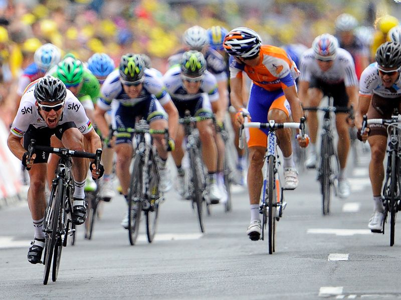 ...Which helped set up Cavendish to go for glory
