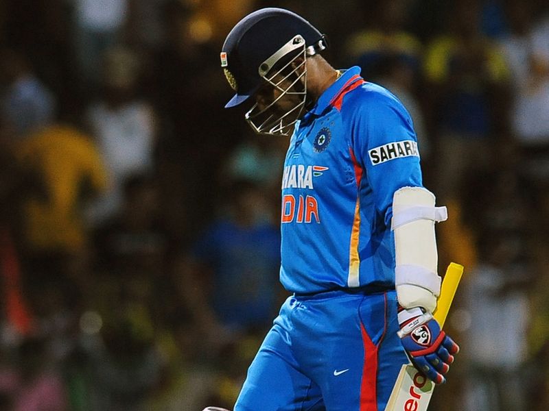 Virender Sehwag failed in reply.