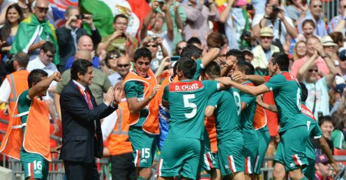 Mexico stun Brazil 