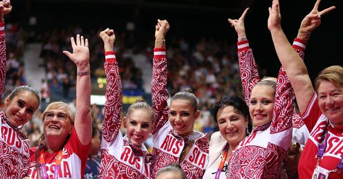 2012 Olympics Rhythmic Gymnastics Team Video