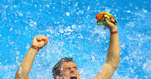 Team GB Olympics diving hero Tom Daley returned to action with victory alongside Jack Laugher