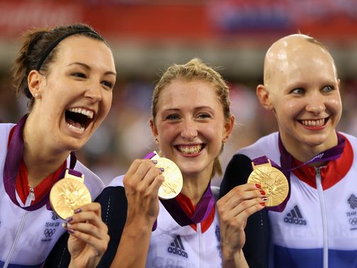 The GB team set another new world record claiming gold