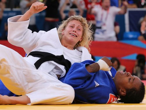 Gemma Gibbons won an emotional silver medal in judo&nbsp;
