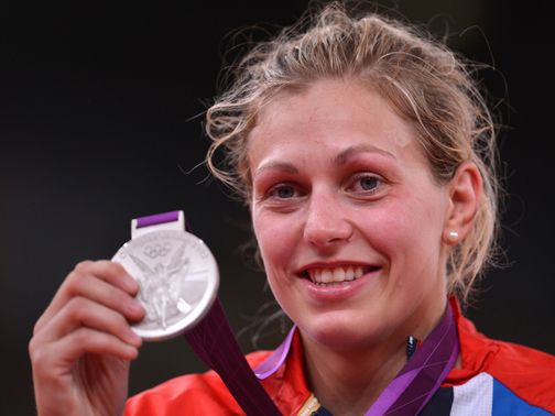 Gemma Gibbons: Silver medal at London 2012