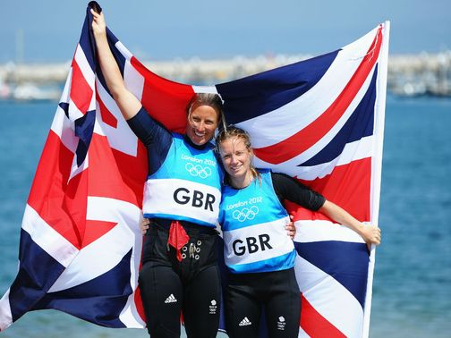 Clark and Mills: Silver medallists