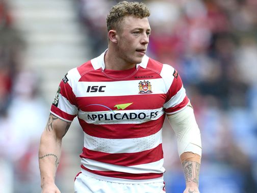 Josh Charnley: Scored for Wigan