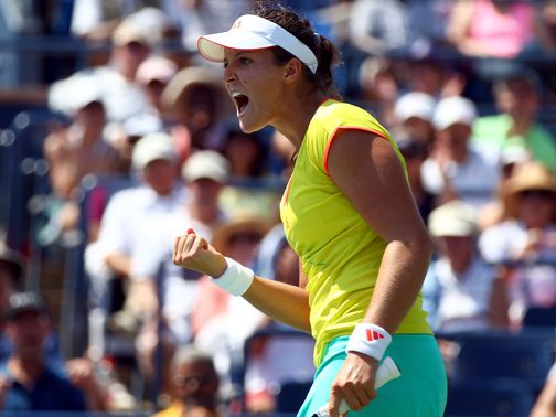 Laura Robson: Knocked out ninth seed