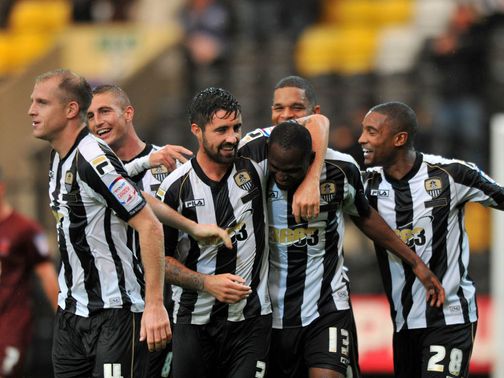 Francois Zoko: Netted twice for County in second-half fightback