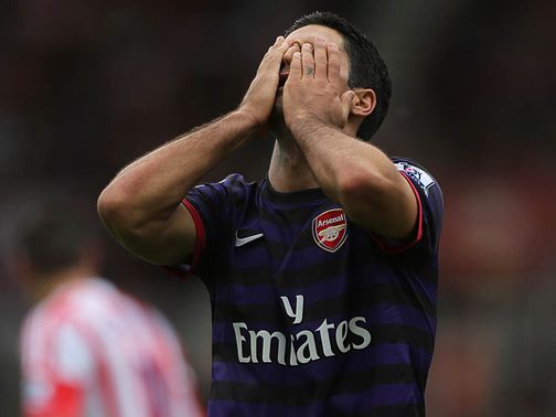 Mikel Arteta: Frustrated by Robin van Persie talk