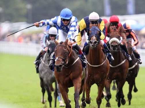 Johannes bursts through to win at Goodwood.