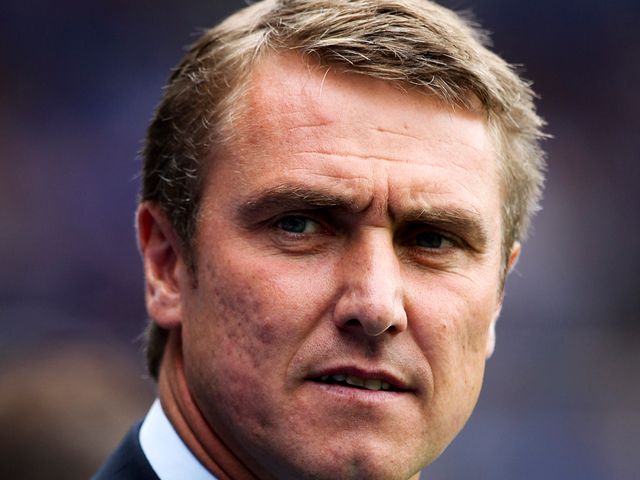 Lee Clark Watched his side draw with Burnley