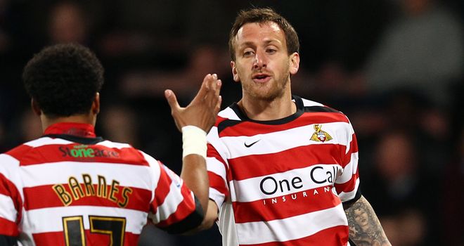 Chris Brown: Equalised for Rovers to take Crewe to penalties