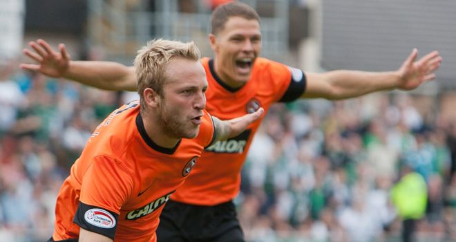 Johnny Russell: Dundee United striker has been the subject of an enquiry from Everton