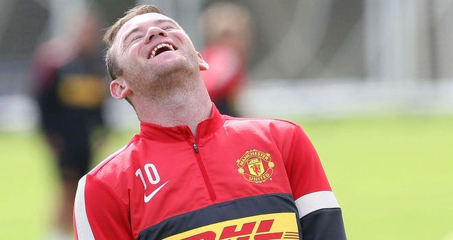 Wayne Rooney: Would welcome the chance to partner Robin van Persie in attack