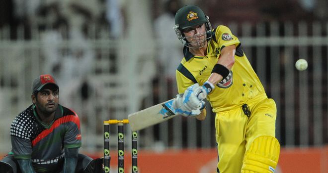 Michael Clarke: Scored 75 for Australia