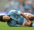 Sergio Aguero: Will have a scan on knee injury