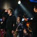Beady Eye perform Wonderwall, accompanied by seeemingly everyone in the stadium