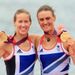 Glover and Stanning are the first British women rowers to win gold medals.