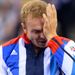 Hoy shed a tear on the podium...