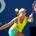 Laura Robson in action against Kim Clijsters