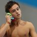 Tom Daley is in first place after five dives and has put himself in a great position heading into his final dive