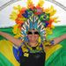 It's Brazil v Mexico in the men's football final...and that means plenty of colour on show