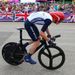 Chris Froome was the first Brit off the line and was fastest as he went through the splits