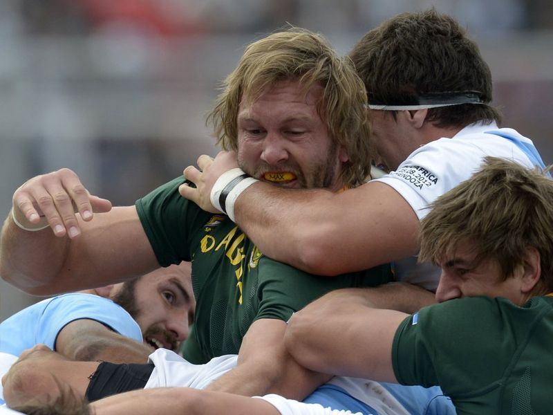Andires Bekker gets a taste of his own medicine.