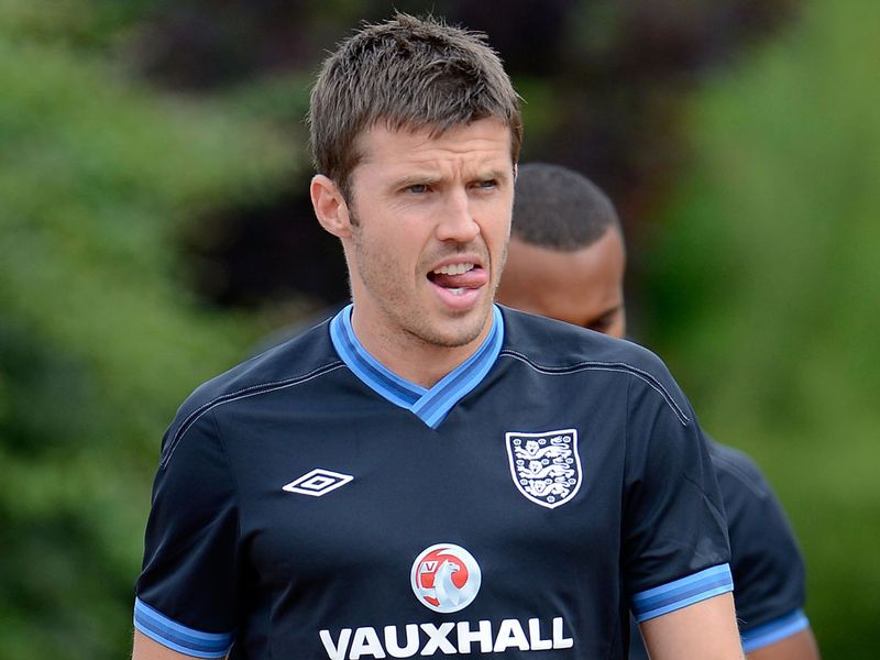 Michael Carrick is back with the squad after sitting out Euro 2012.