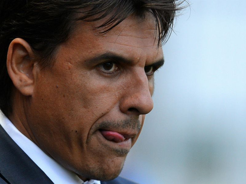 Wales manager Chris Coleman looks on as his side go down to a 2-0 defeat to Bosnia-Herzegovina at Parc Y Scarlets.